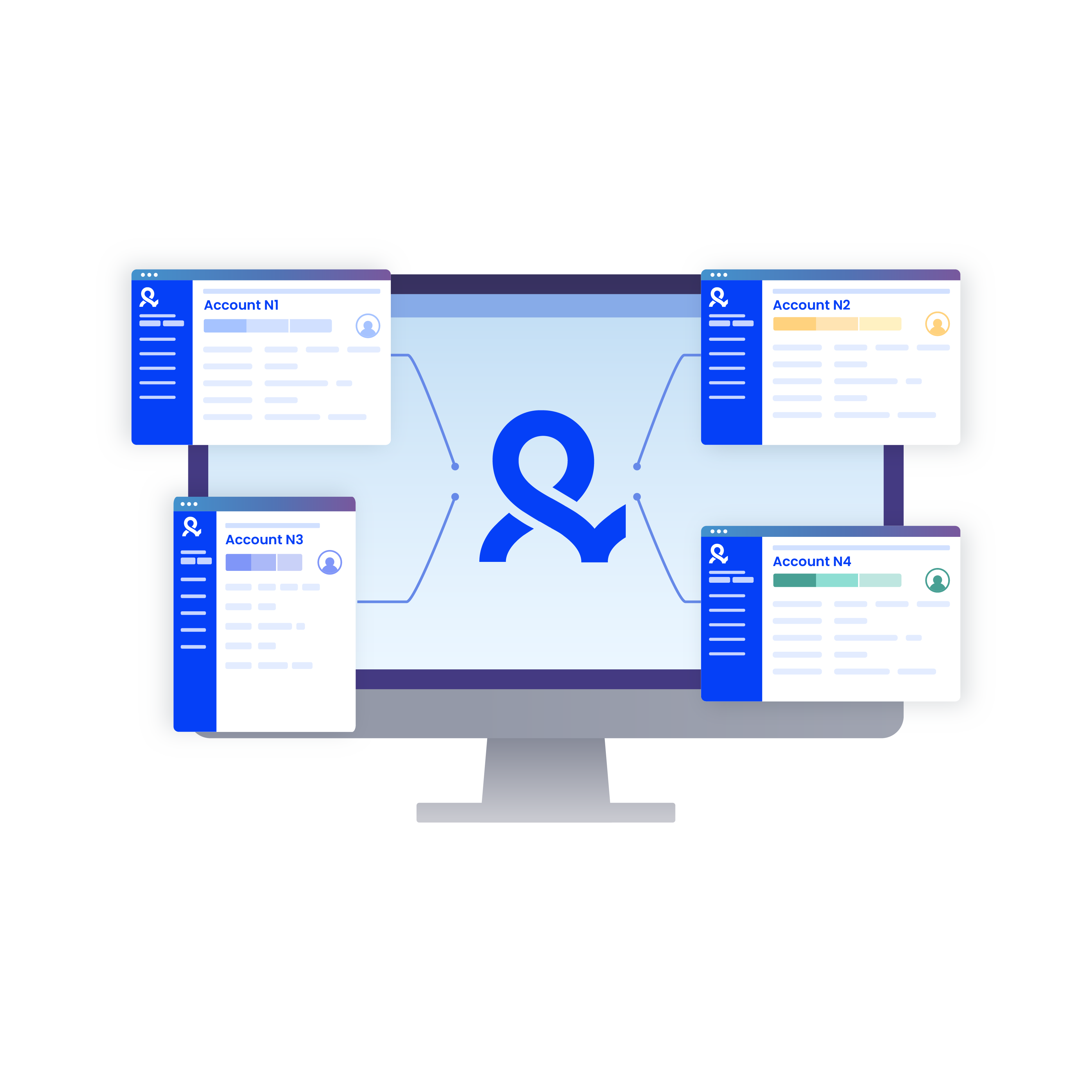 Software para gerenciamento de múltiplas contas: Navegador antidetect Multilogin.