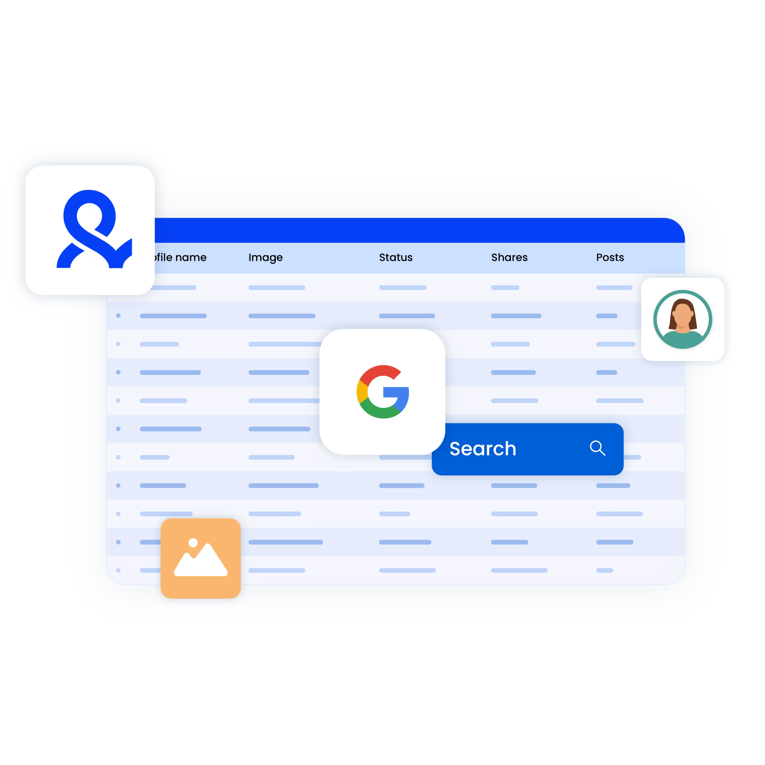 Image illustrating secure management of multiple Google accounts using Multilogin’s antidetect browser.