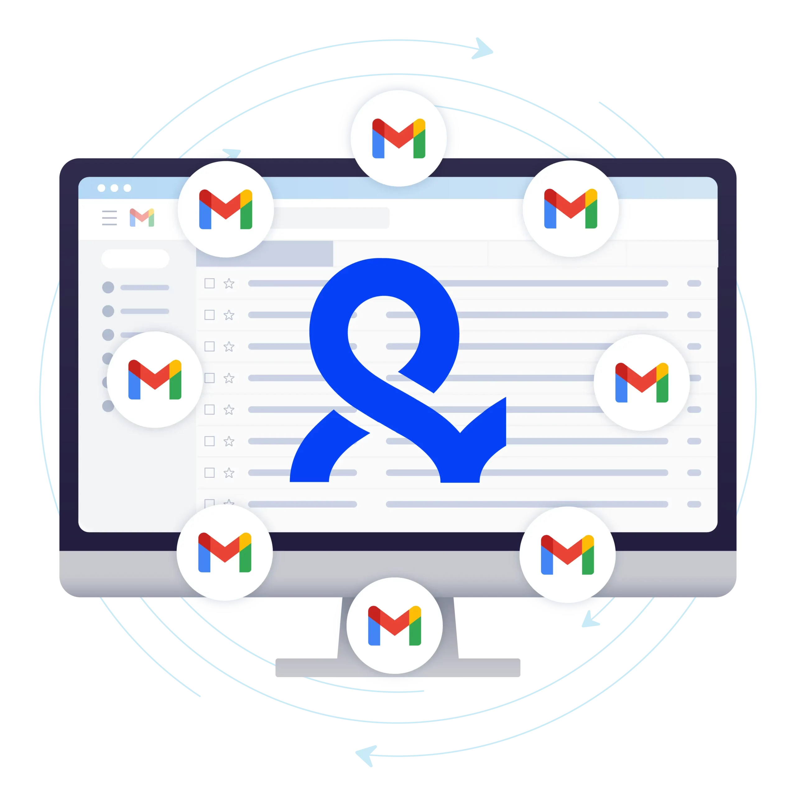 Image illustrating how to create multiple Gmail accounts easily with Multilogin.