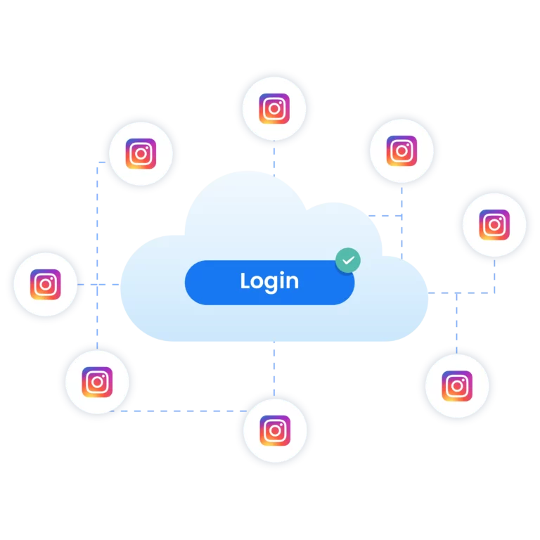 Gerencie contas do Instagram sem senha