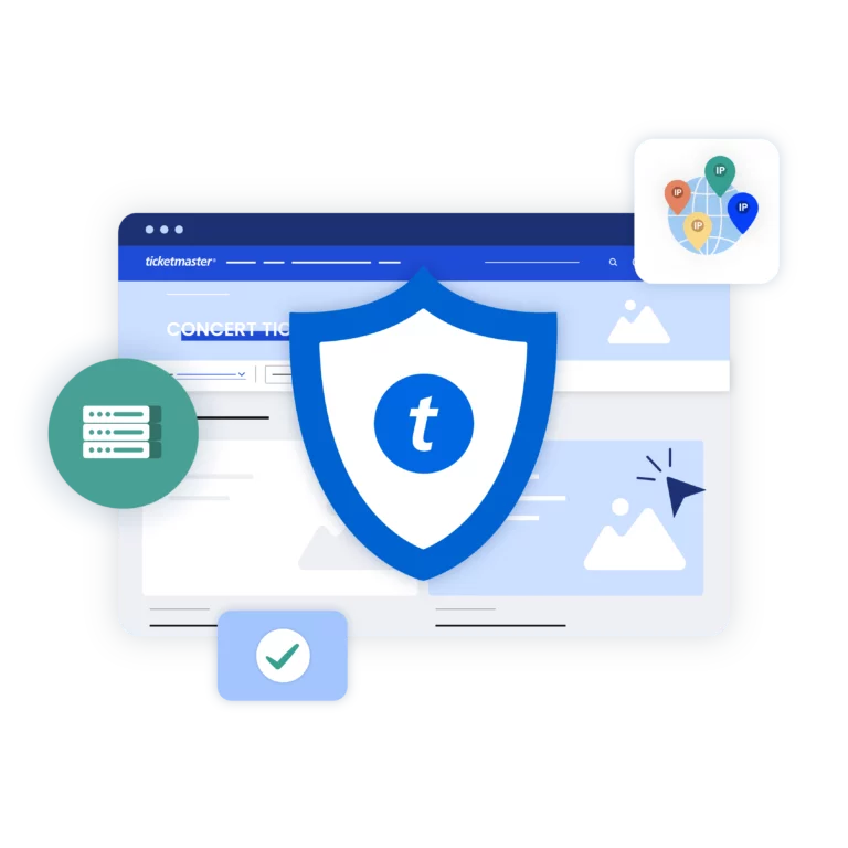 Evite o banimento da sua conta Ticketmaster usando os perfis de navegador e os proxies integrados do Multilogin para acesso seguro às oportunidades de pré-venda de ingressos da Ticketmaster.