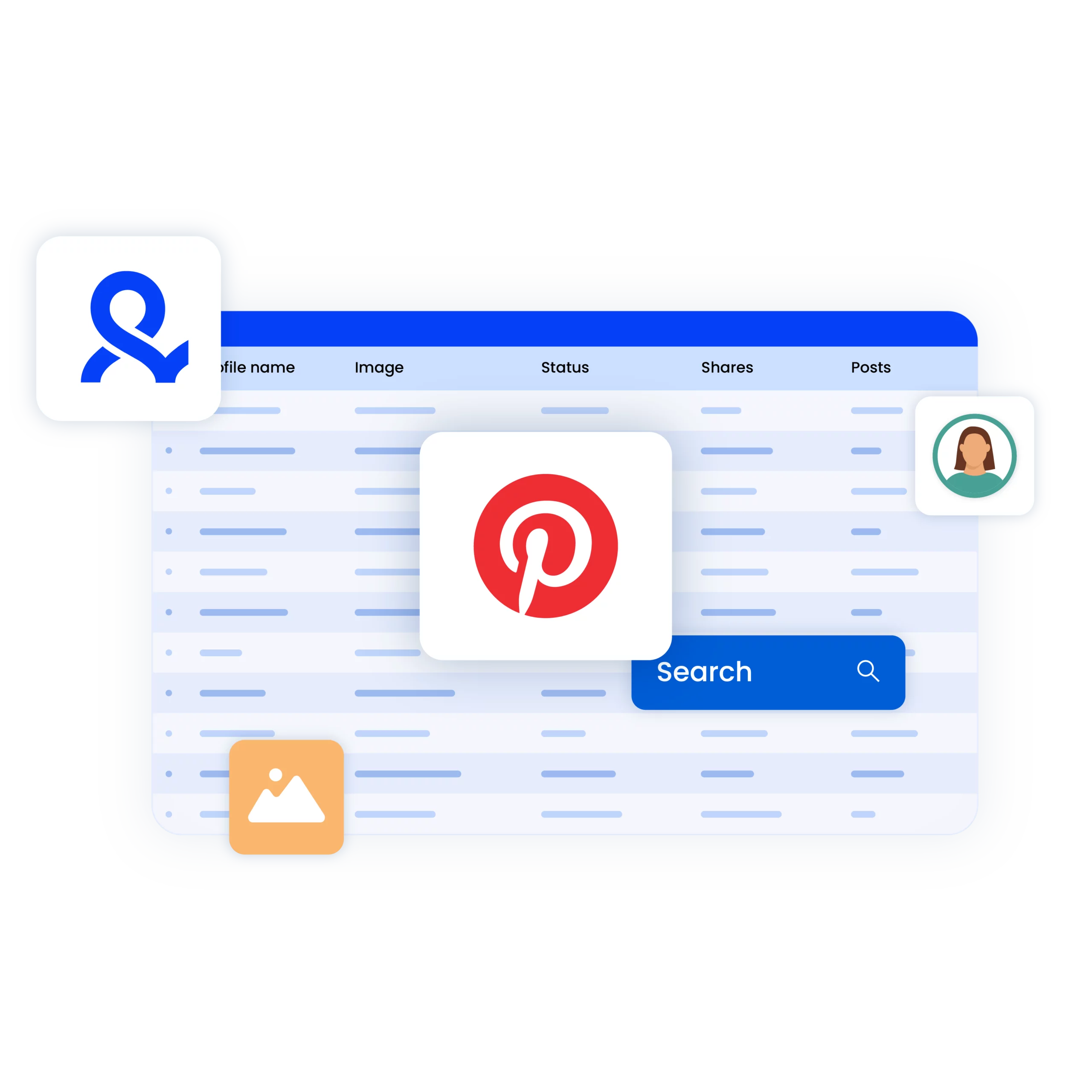 Pinterest proxy and antidetect browser bundle for secure account management and ban prevention.