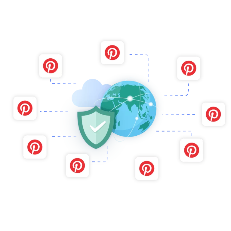 Run location-specific Pinterest accounts with Multilogin's geo proxies for targeted management.