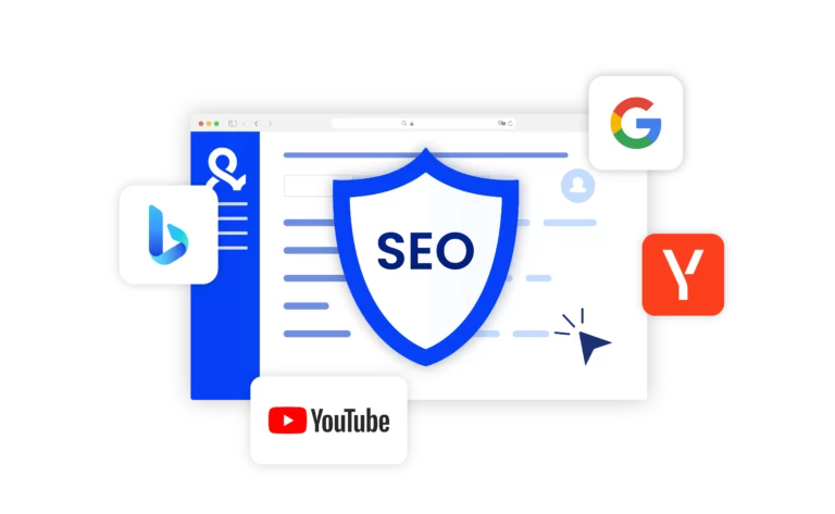 Image illustrating how SEO proxies help access data quickly while preventing bans and maintaining anonymity.