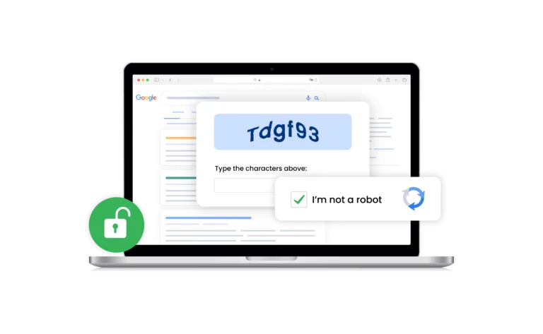 An illustration of how to bypass IP blocks and CAPTCHAs while spying ads