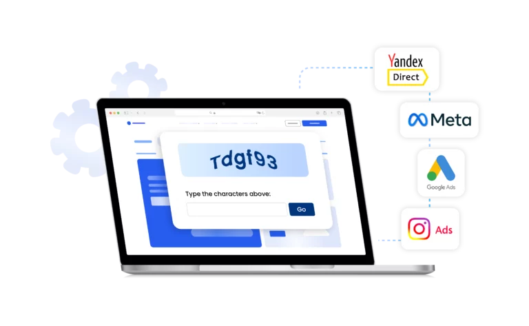 An illustration of bypassing IP blocks and CAPTCHAs while verifying ads