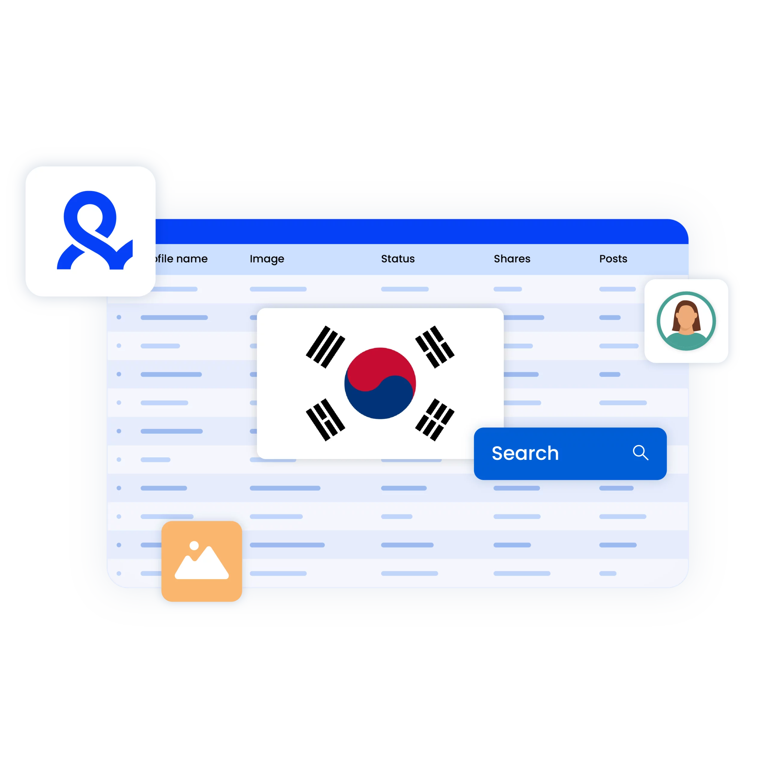 Image showcasing how to set up and manage multiple accounts with Multilogin’s Korea proxy, ensuring each account behaves like a real user.