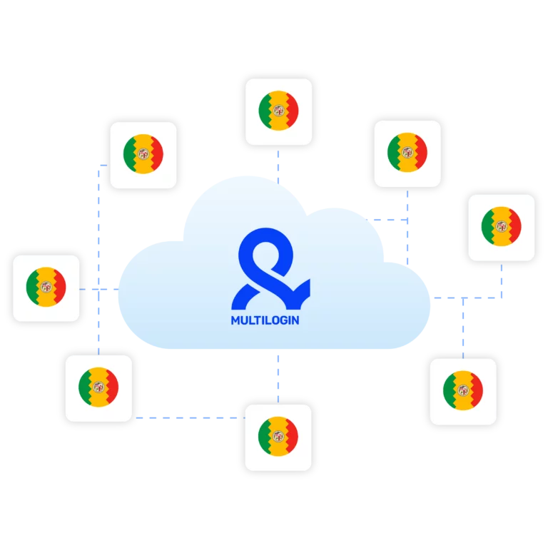Image showing how to manage multiple accounts effortlessly with high-quality Los Angeles IPs, offering 24-hour sessions.