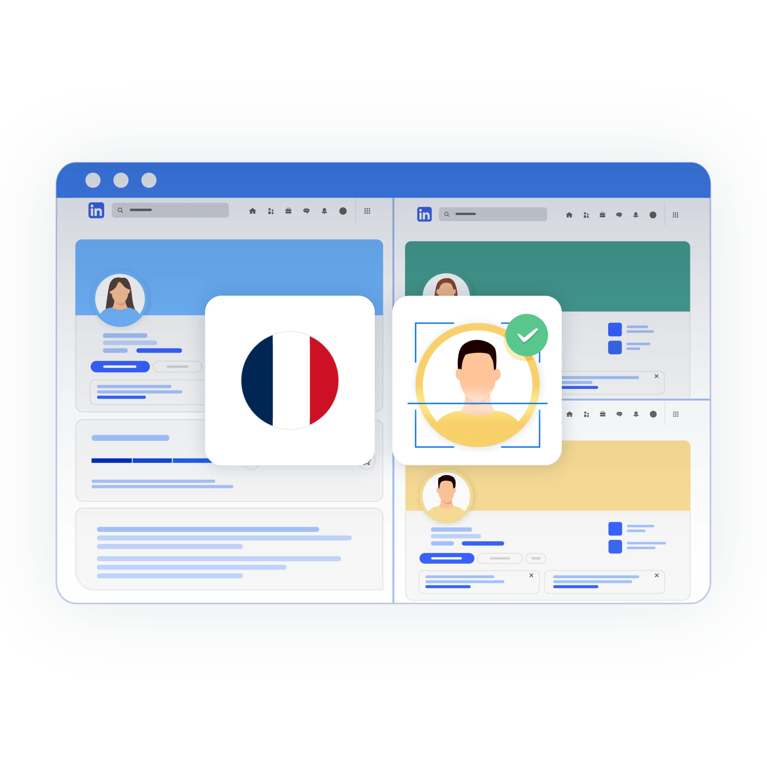 Image showcasing how to set up and manage multiple accounts with Multilogin’s France proxy, overcoming bans and CAPTCHA checks.