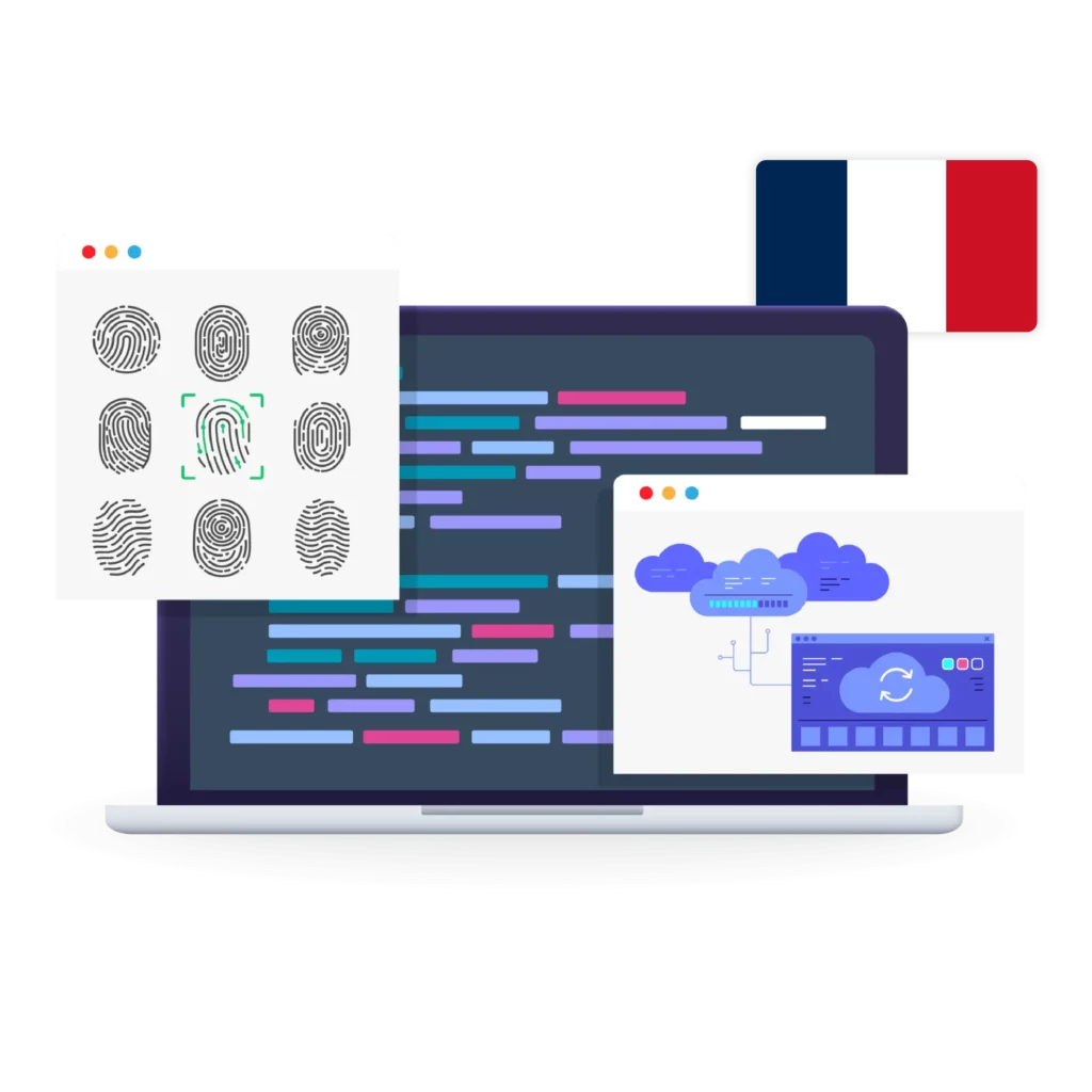 Image demonstrating how to overcome geographical restrictions and avoid anti-bot checks with France proxies.