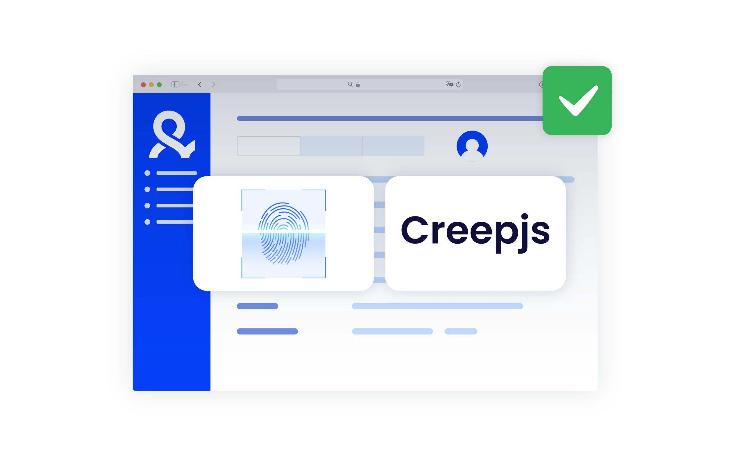 Analyzing browser fingerprint and IP reputation with creepjs while reducing detection risk