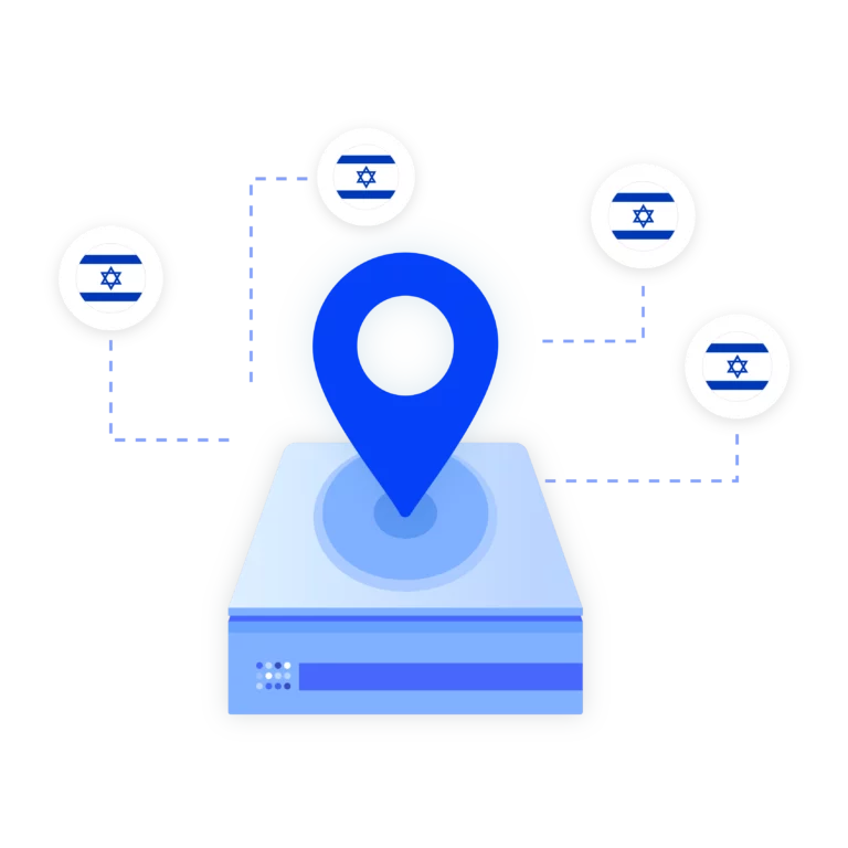 Illustration of importing third-party Israel proxies for enhanced connectivity and flexibility.