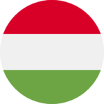 Round icon of the Hungarian flag, representing Kameleo's country of origin.
