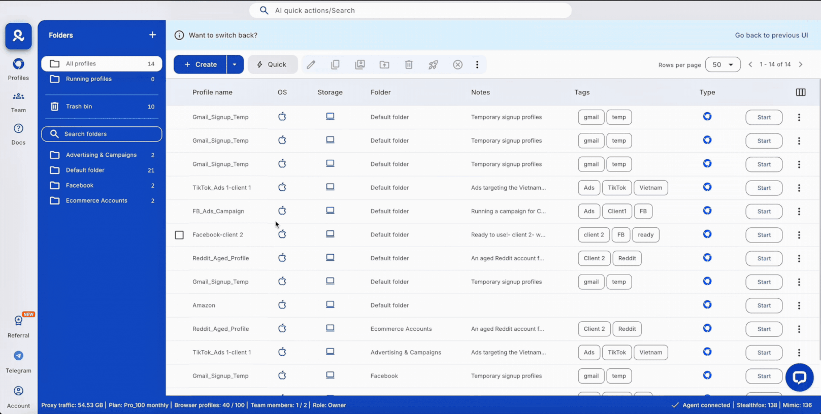 Bulk Actions