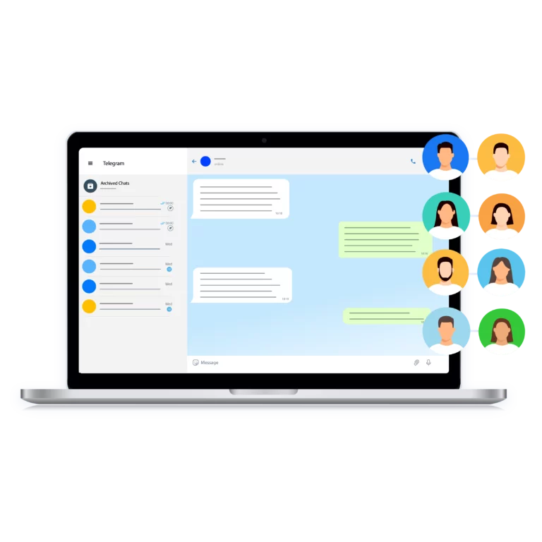 Командная работа в Telegram