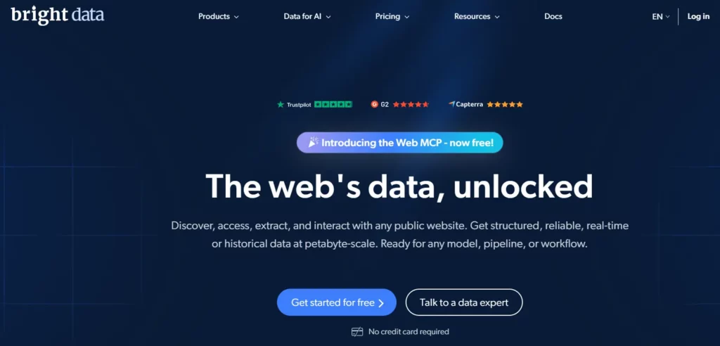 best residential proxies: BrightData 