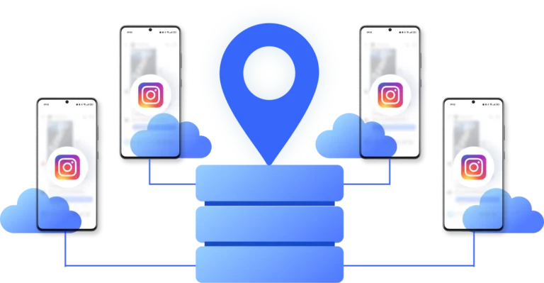 Image illustrating Multilogin’s support for third-party proxy integration, offering flexibility and control for a customized, seamless experience in managing accounts and data scraping.