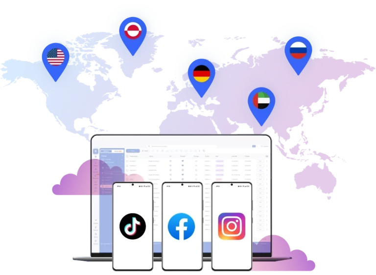 Target any market with Multilogin cloud phones.