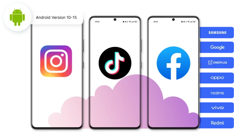 Create a cloud phone for each client and ensure seamless social media management.