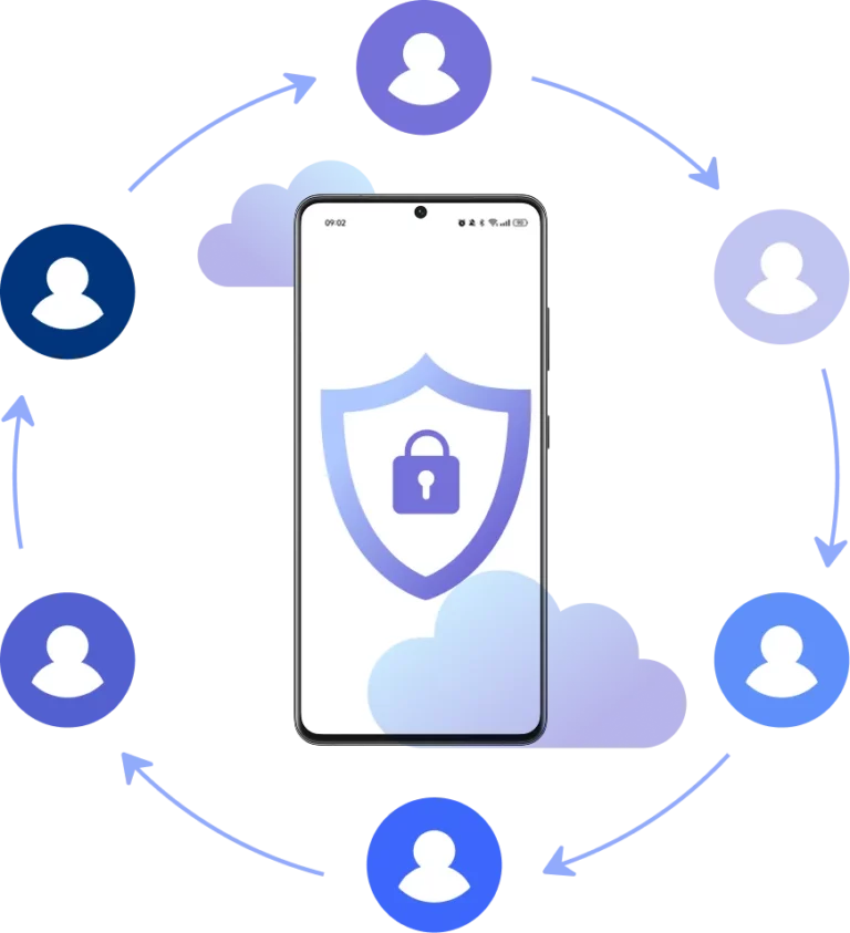 Team access management for antidetect phones with controlled permissions and isolated Android identities
