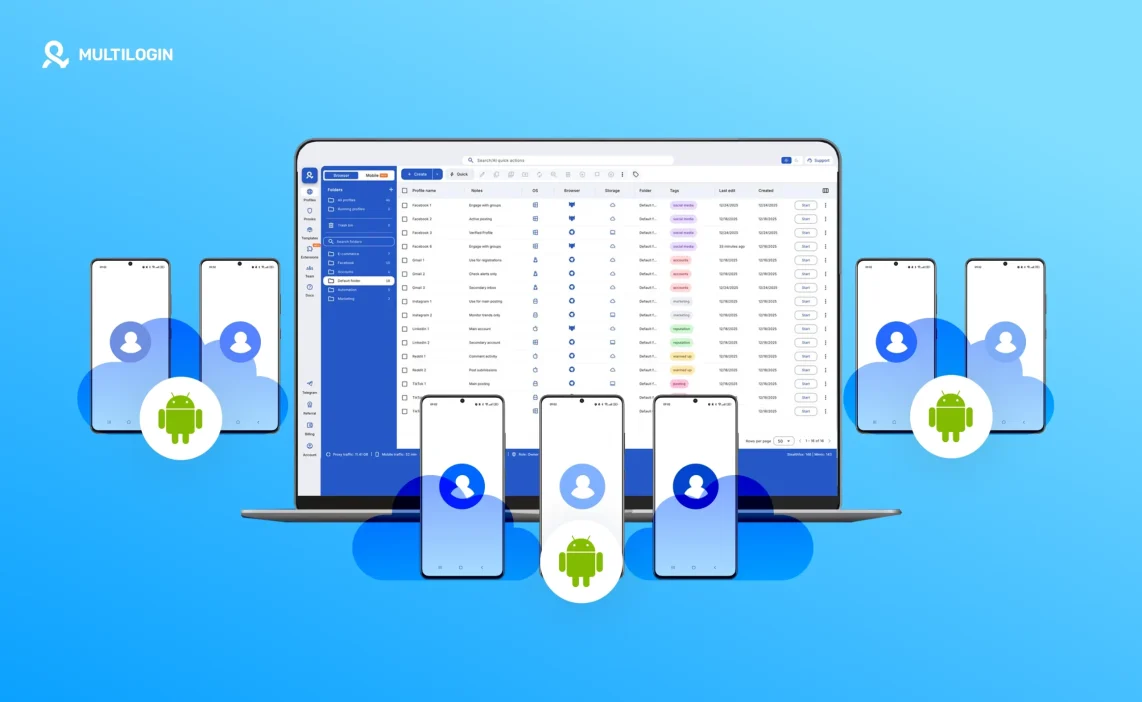 Mobile Farming With Multilogin: Replace Physical Devices With Cloud Android
